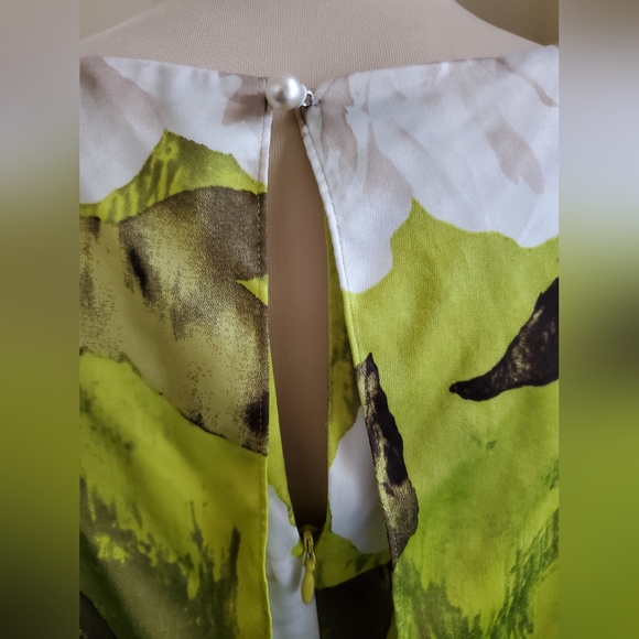 JONES NEW YORK large flower dress size 6 - Picture 4 of 8